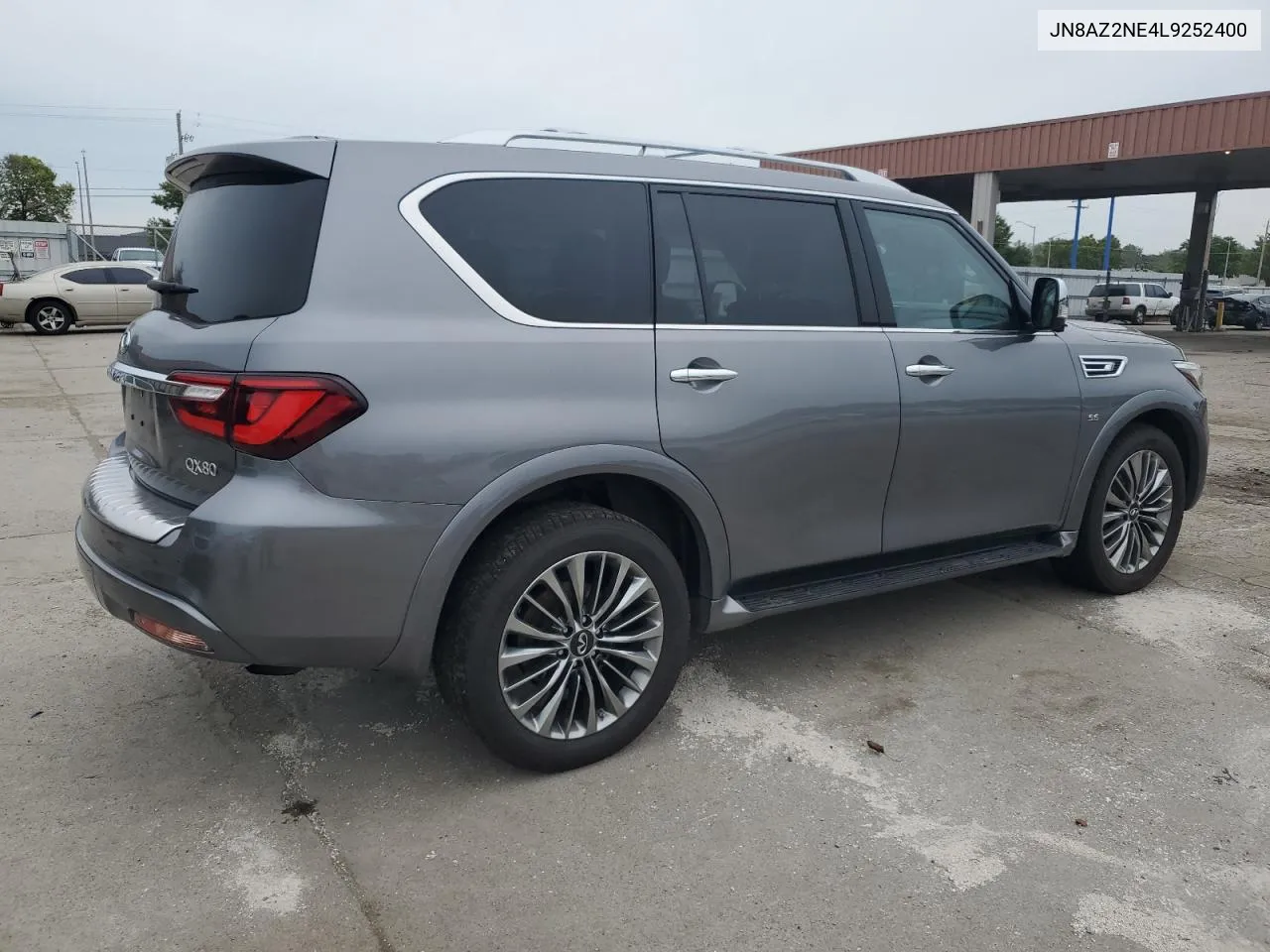 2020 Infiniti Qx80 Luxe VIN: JN8AZ2NE4L9252400 Lot: 73408954