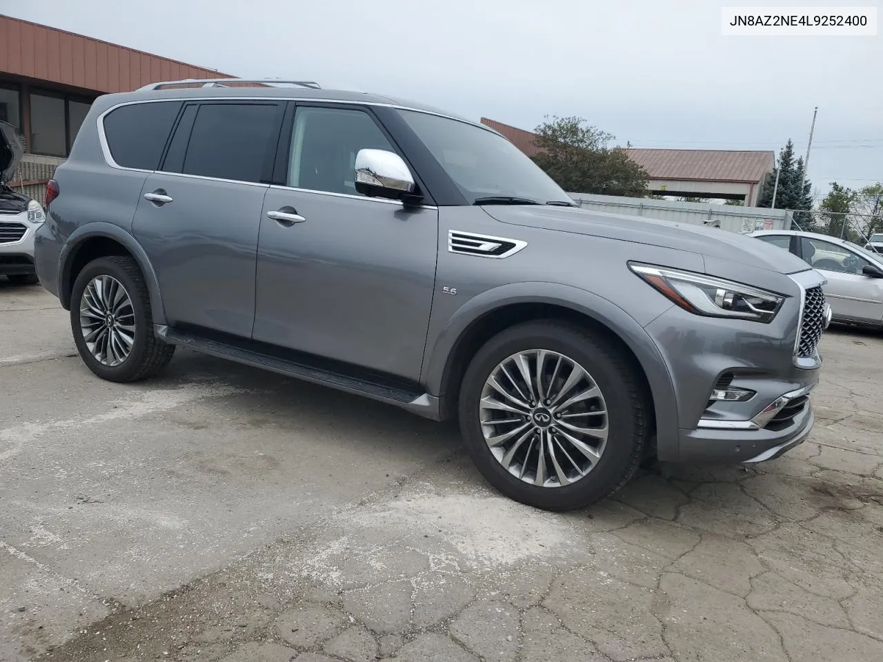 2020 Infiniti Qx80 Luxe VIN: JN8AZ2NE4L9252400 Lot: 73408954