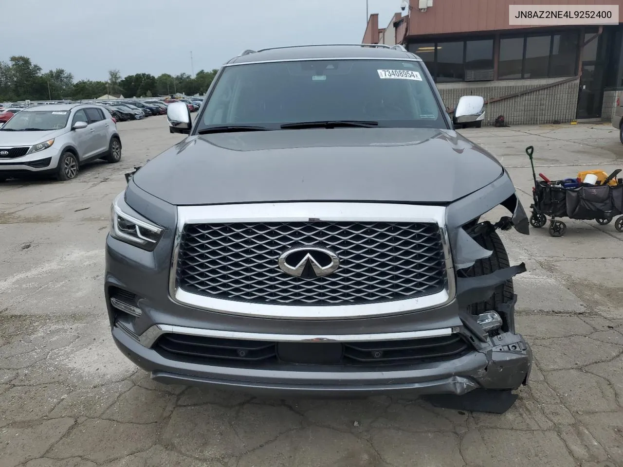 2020 Infiniti Qx80 Luxe VIN: JN8AZ2NE4L9252400 Lot: 73408954