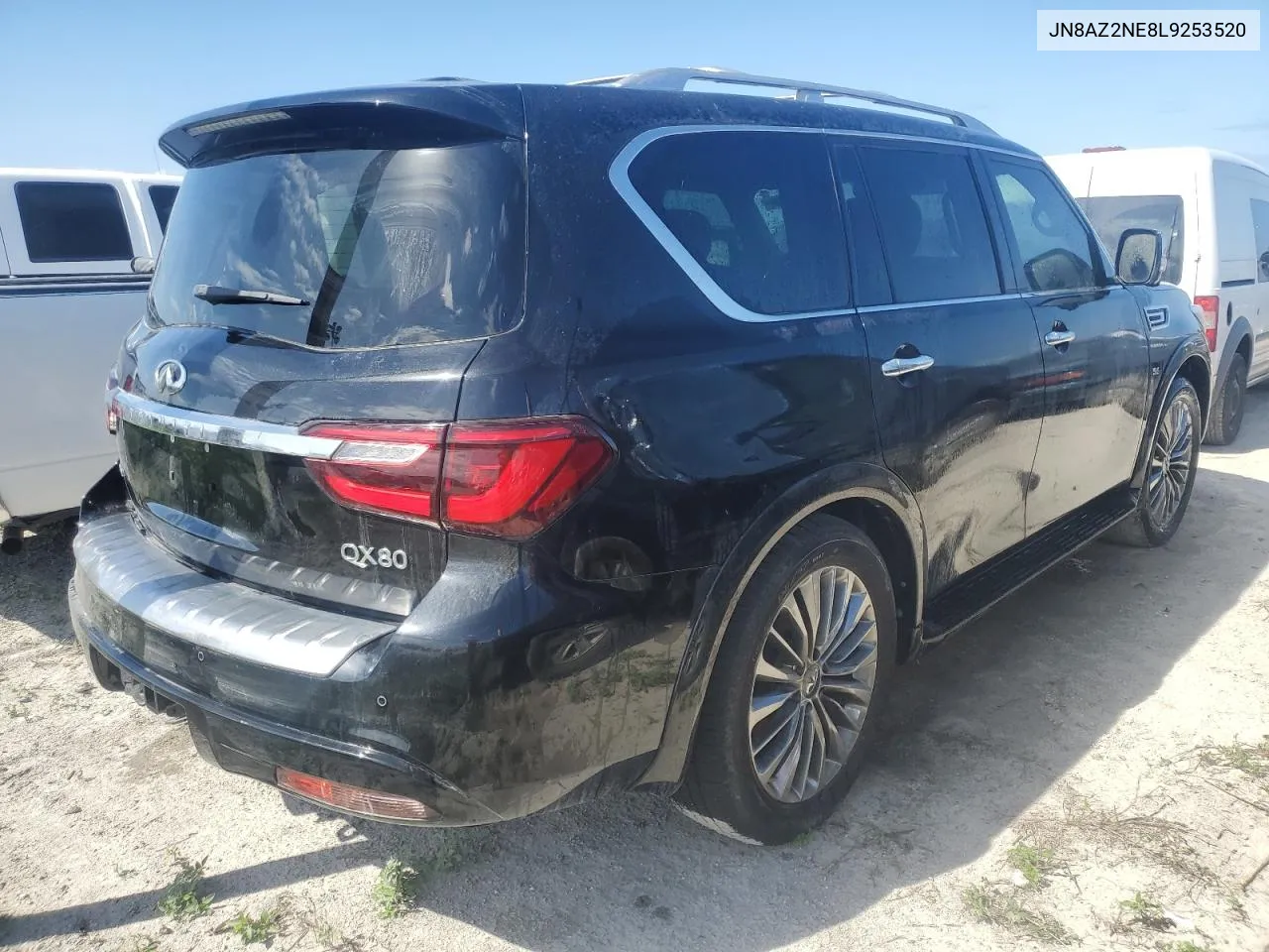 2020 Infiniti Qx80 Luxe VIN: JN8AZ2NE8L9253520 Lot: 74026634