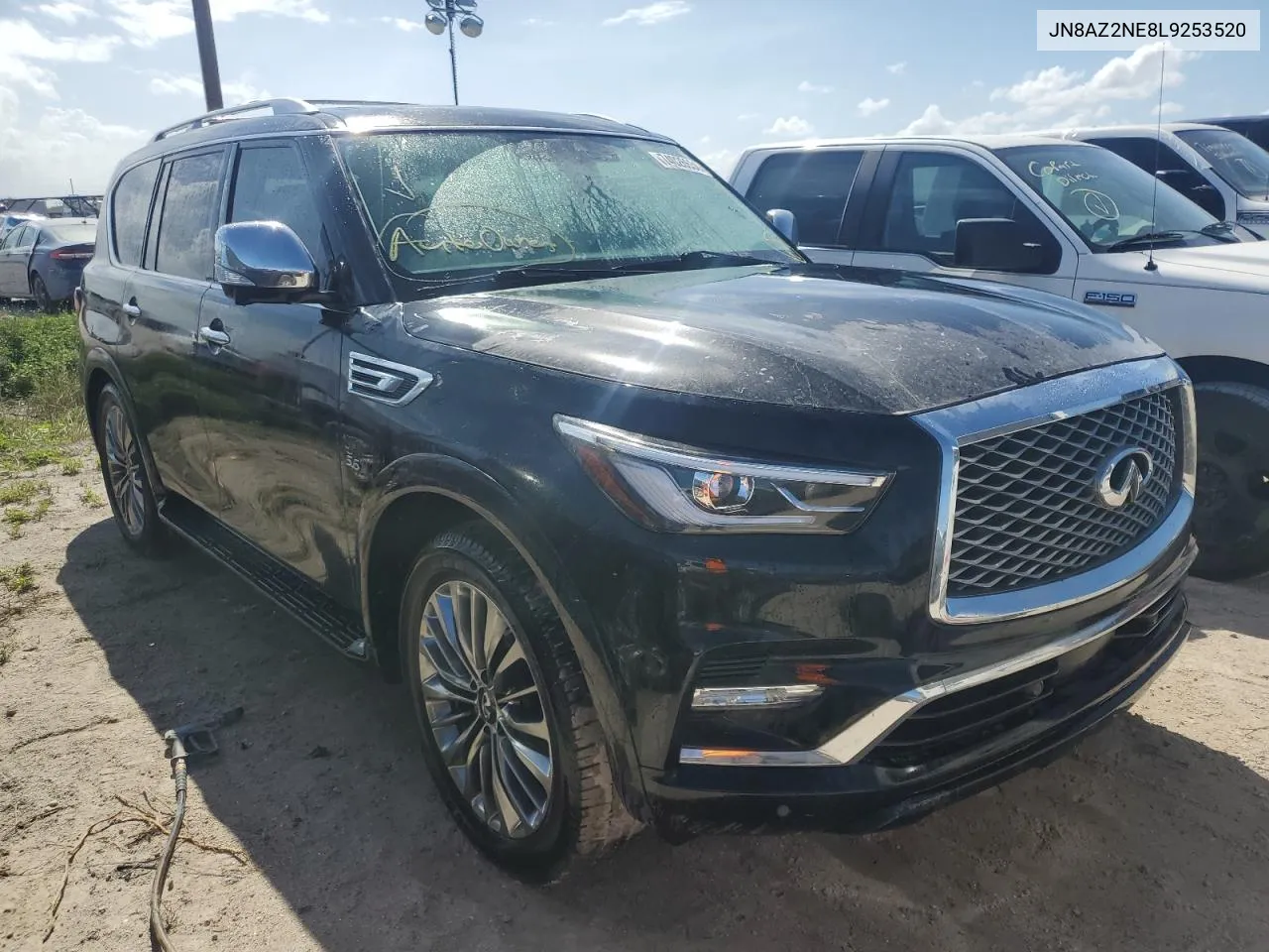 2020 Infiniti Qx80 Luxe VIN: JN8AZ2NE8L9253520 Lot: 74026634