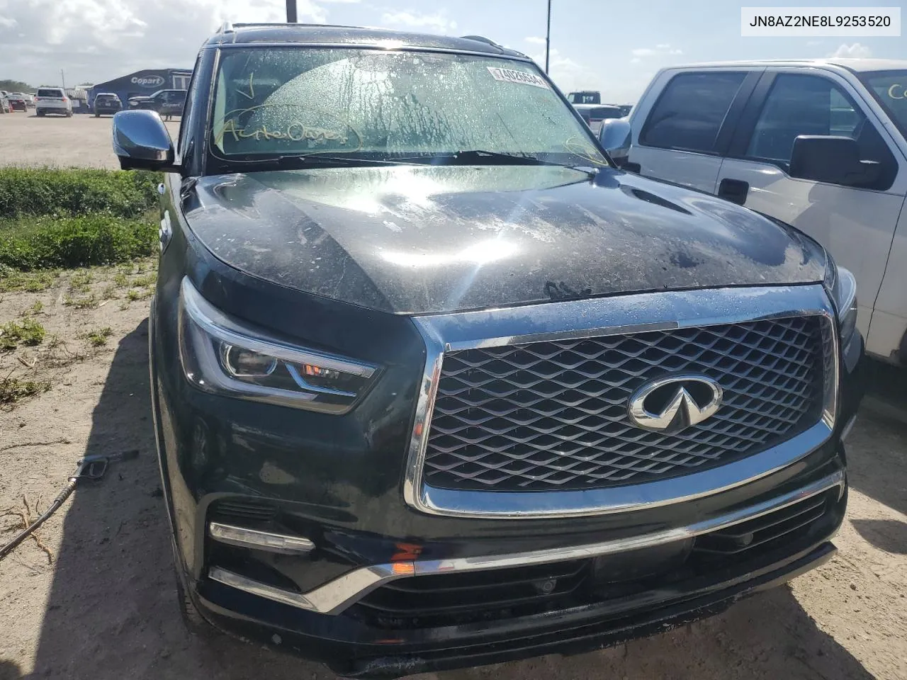 2020 Infiniti Qx80 Luxe VIN: JN8AZ2NE8L9253520 Lot: 74026634