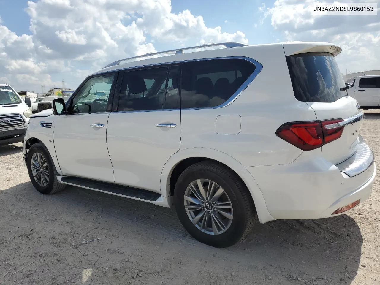 2020 Infiniti Qx80 Luxe VIN: JN8AZ2ND8L9860153 Lot: 78272674