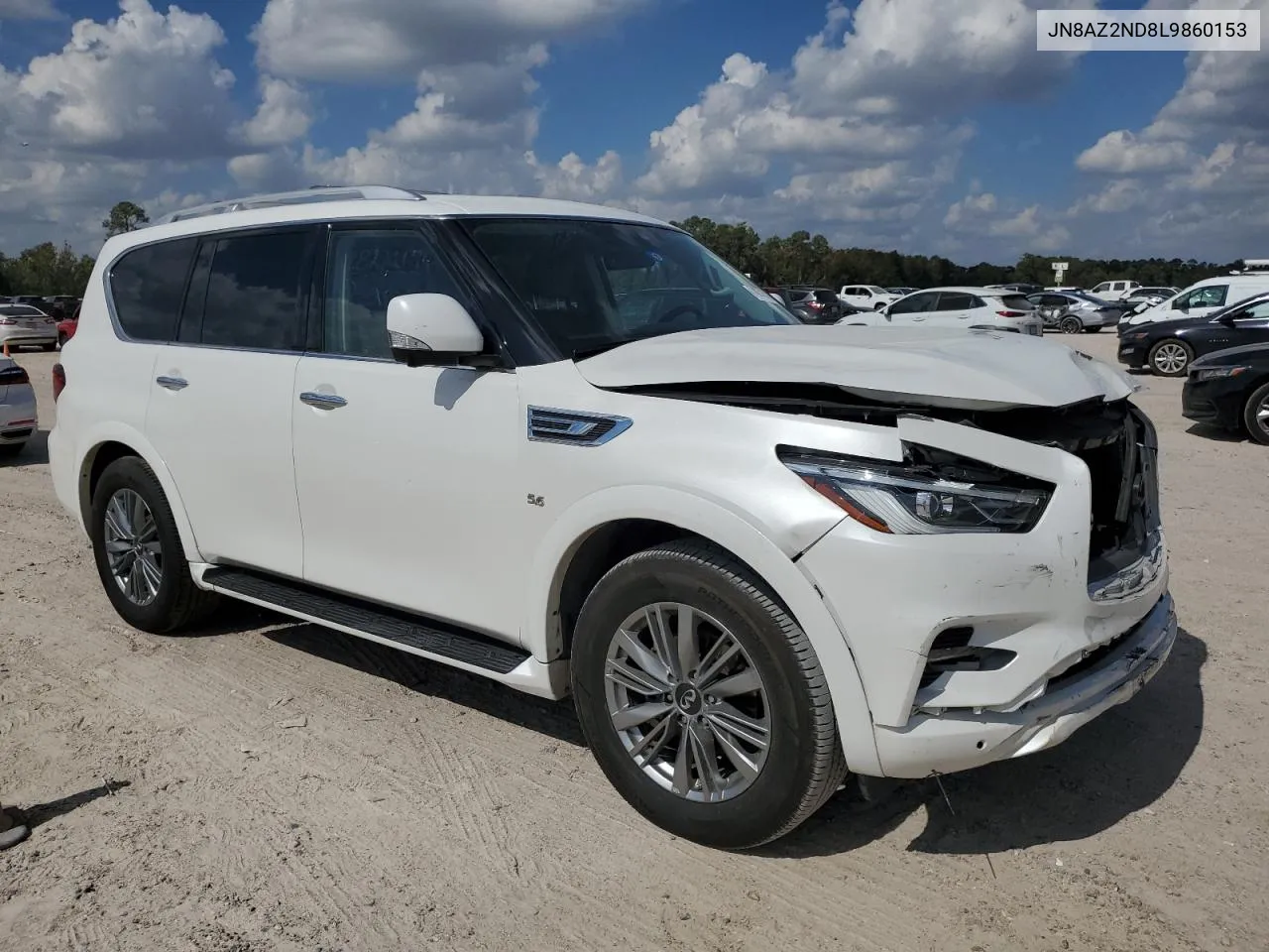 2020 Infiniti Qx80 Luxe VIN: JN8AZ2ND8L9860153 Lot: 78272674