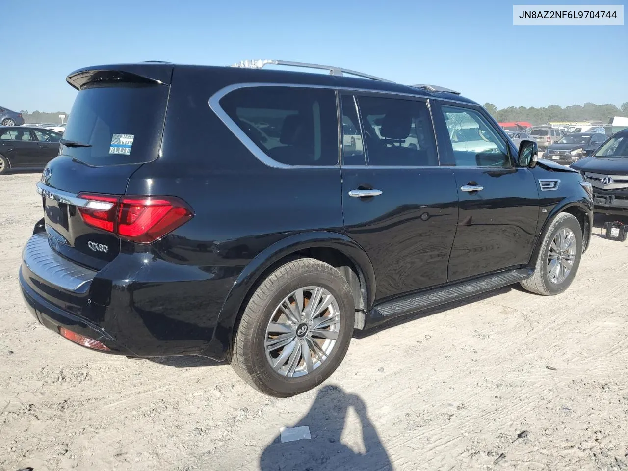 2020 Infiniti Qx80 Luxe VIN: JN8AZ2NF6L9704744 Lot: 80710184