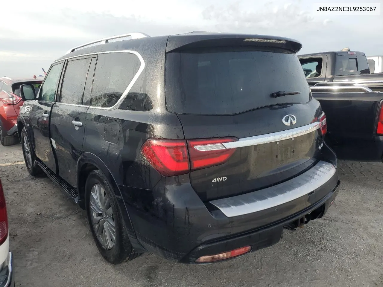 2020 Infiniti Qx80 Luxe VIN: JN8AZ2NE3L9253067 Lot: 82033214