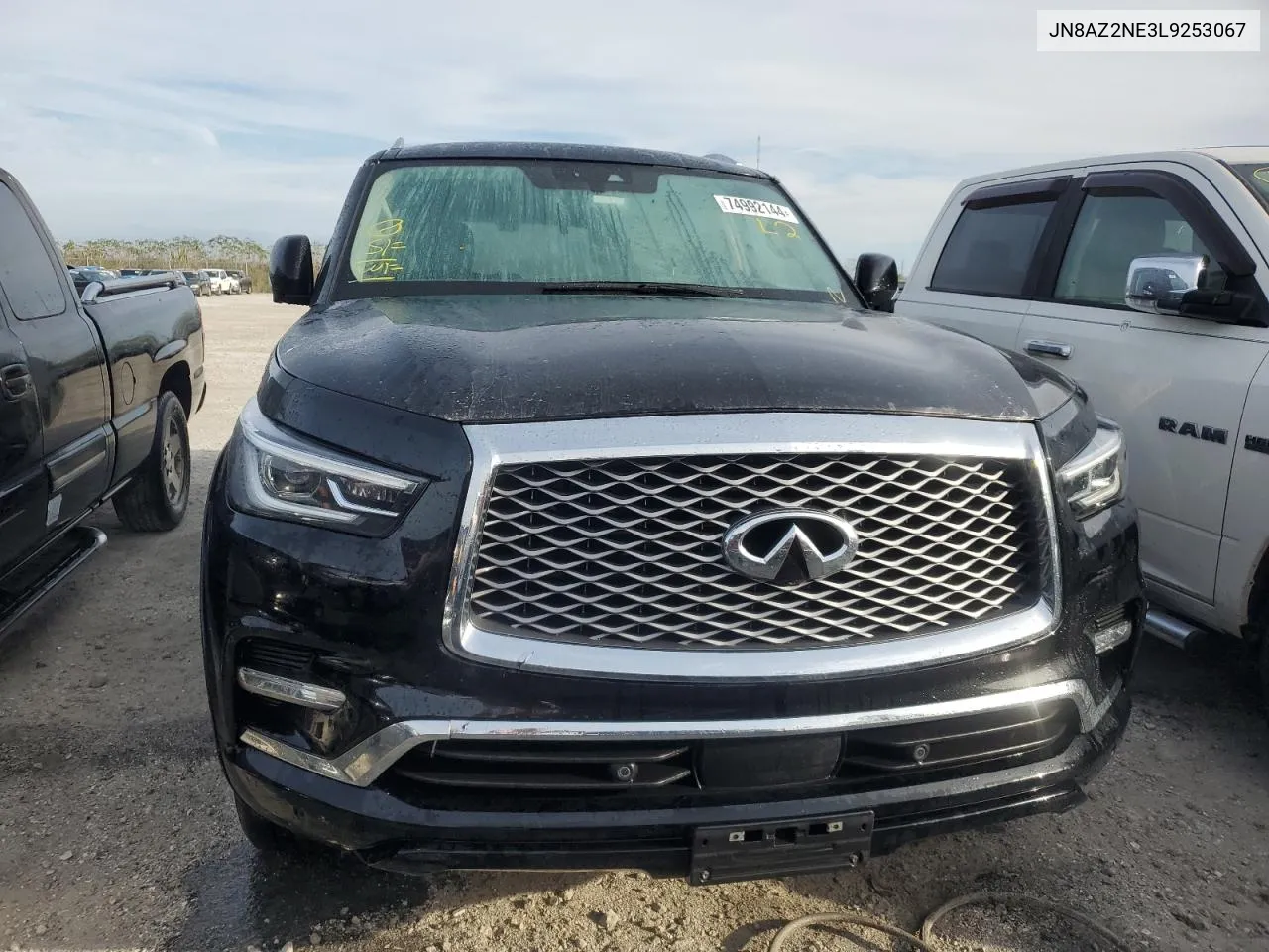 2020 Infiniti Qx80 Luxe VIN: JN8AZ2NE3L9253067 Lot: 82033214