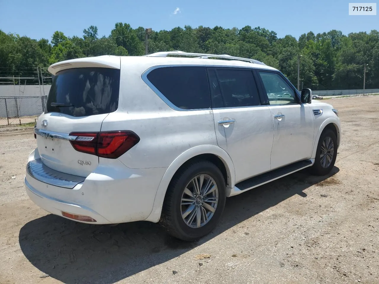 2021 Infiniti Qx80 Luxe VIN: 717125 Lot: 62812354