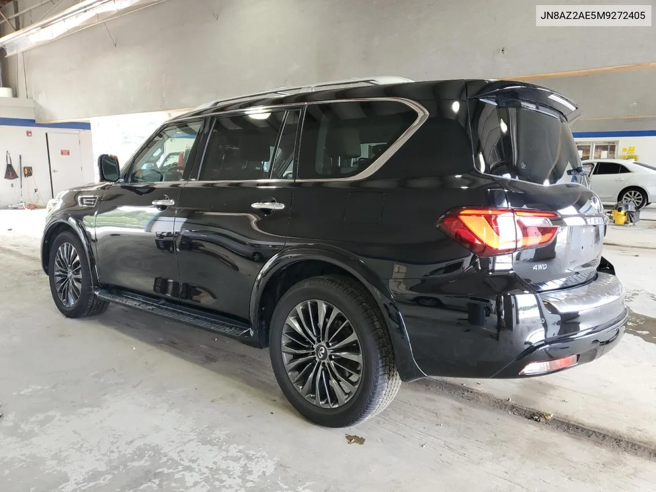 2021 Infiniti Qx80 Luxe VIN: JN8AZ2AE5M9272405 Lot: 70267074