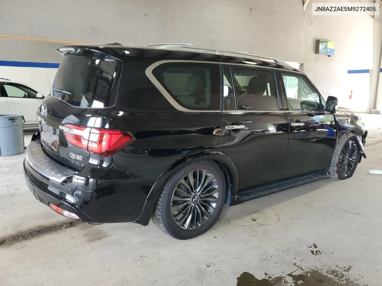 2021 Infiniti Qx80 Luxe VIN: JN8AZ2AE5M9272405 Lot: 70267074