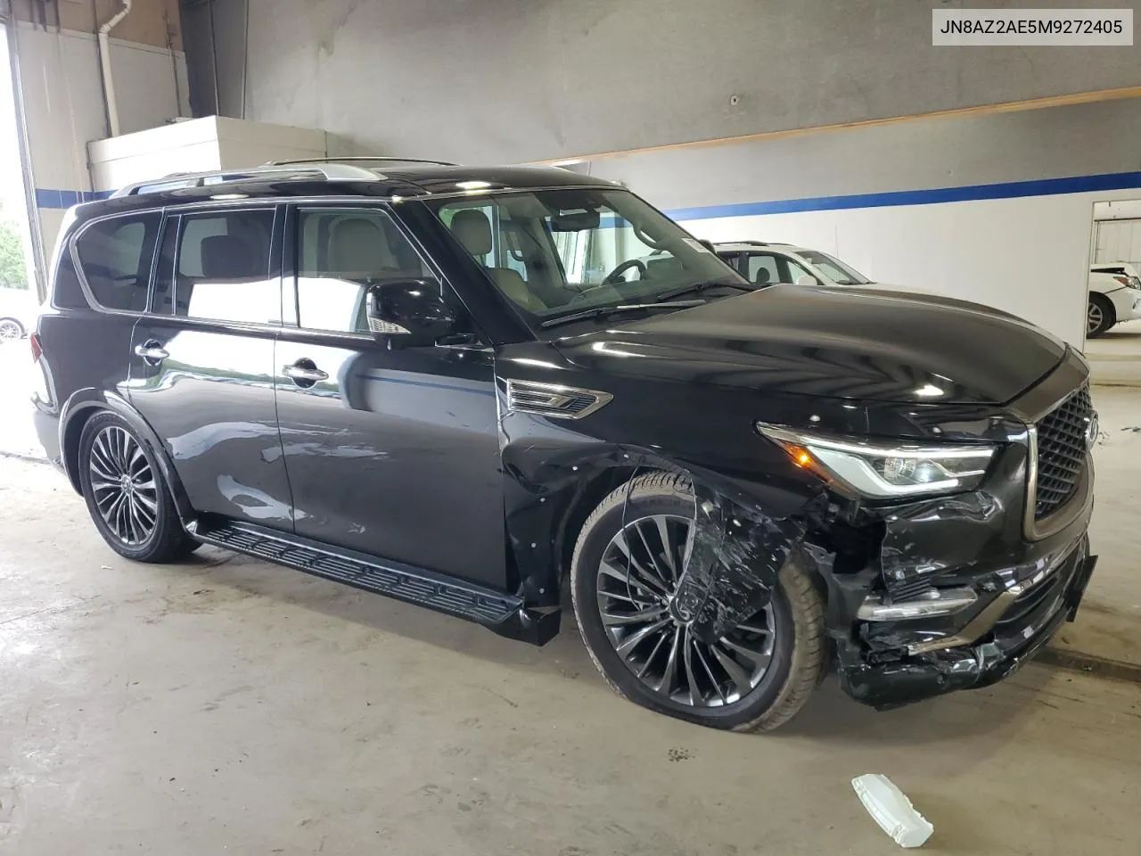 2021 Infiniti Qx80 Luxe VIN: JN8AZ2AE5M9272405 Lot: 70267074