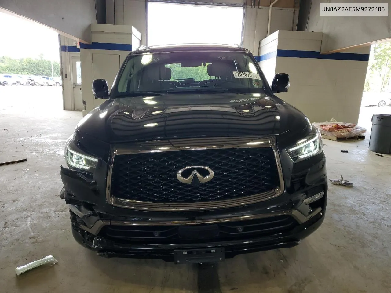 2021 Infiniti Qx80 Luxe VIN: JN8AZ2AE5M9272405 Lot: 70267074