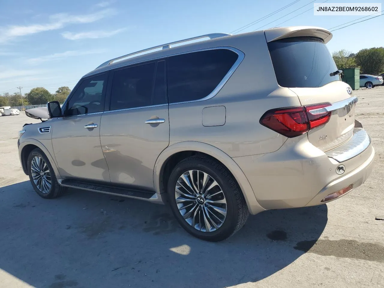 2021 Infiniti Qx80 Sensory VIN: JN8AZ2BE0M9268602 Lot: 71947824