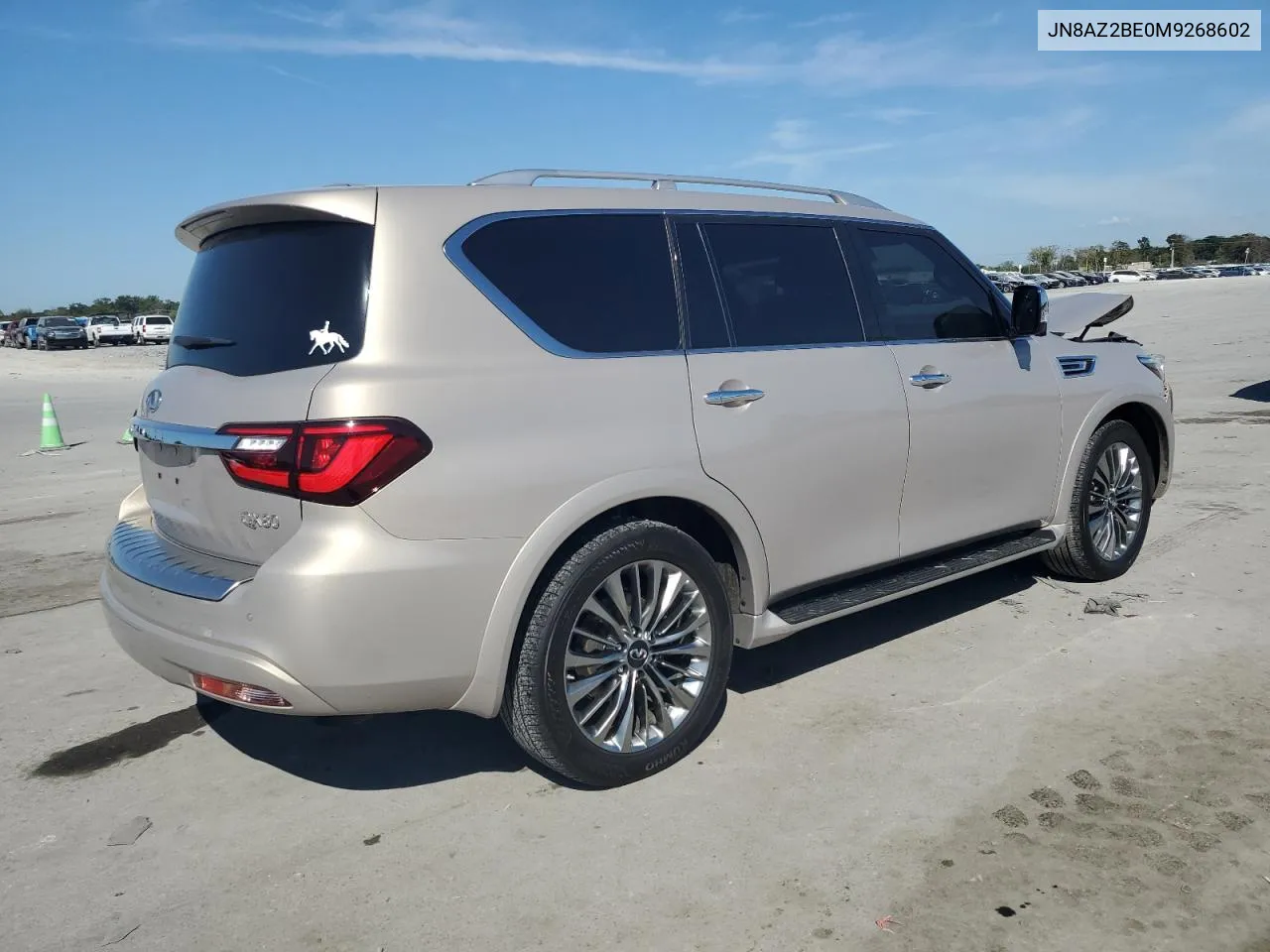 2021 Infiniti Qx80 Sensory VIN: JN8AZ2BE0M9268602 Lot: 71947824