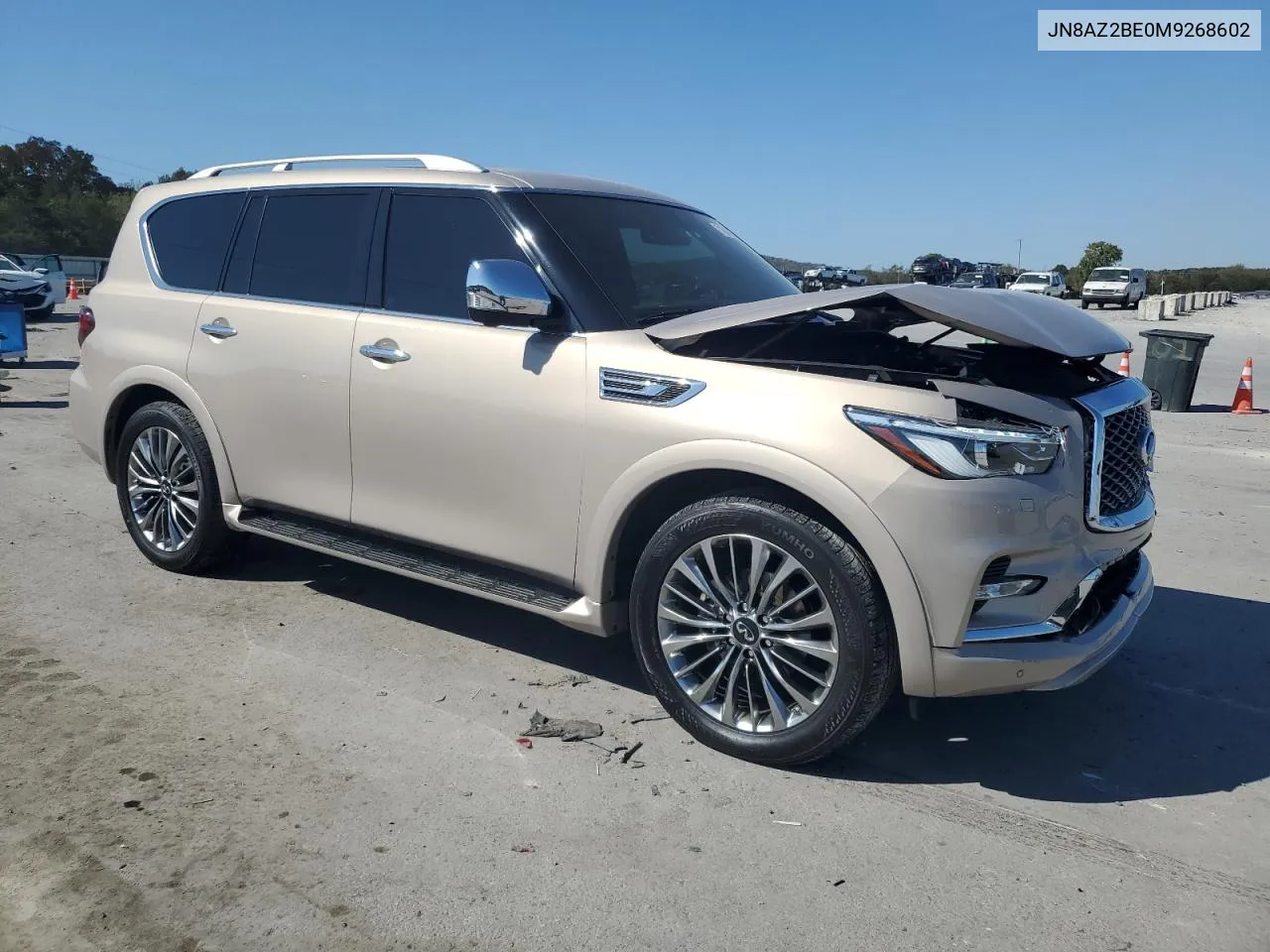 2021 Infiniti Qx80 Sensory VIN: JN8AZ2BE0M9268602 Lot: 71947824