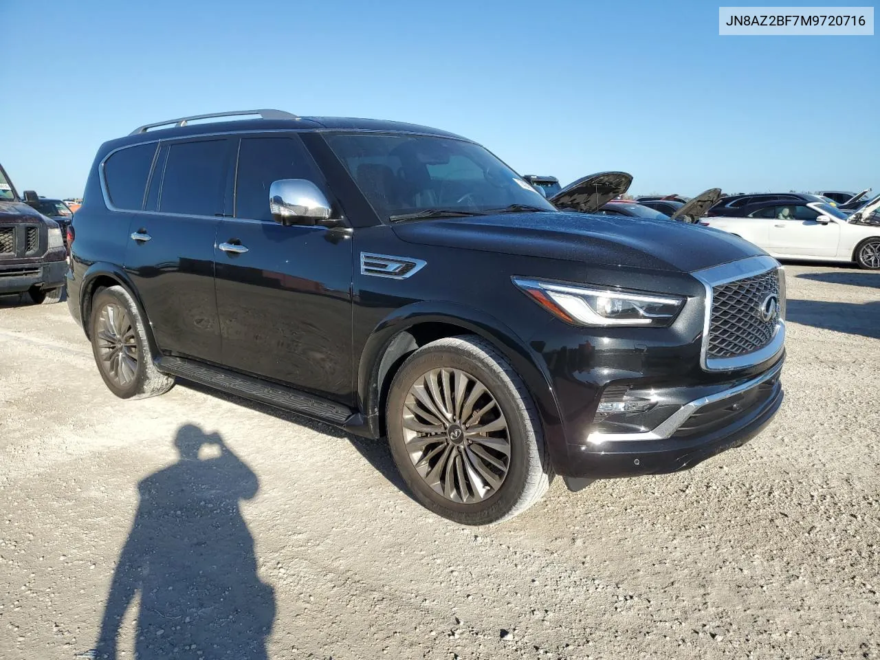 2021 Infiniti Qx80 Sensory VIN: JN8AZ2BF7M9720716 Lot: 74043124