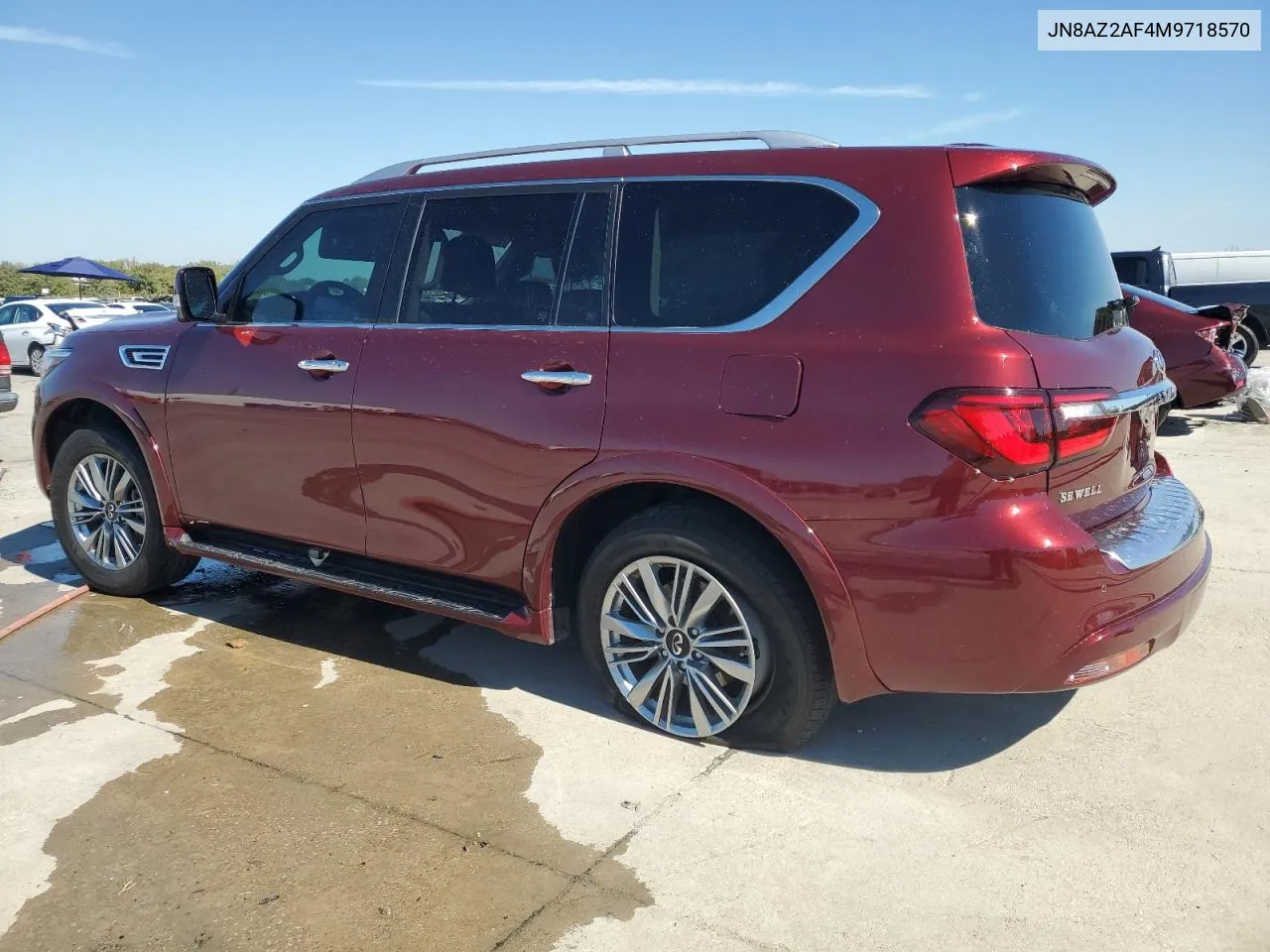 JN8AZ2AF4M9718570 2021 Infiniti Qx80 Luxe