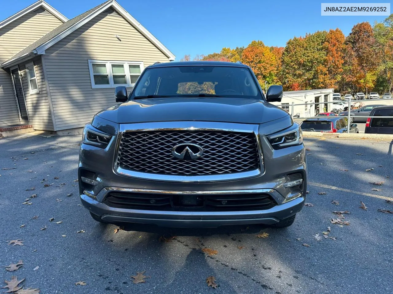 2021 Infiniti Qx80 Luxe VIN: JN8AZ2AE2M9269252 Lot: 77440534