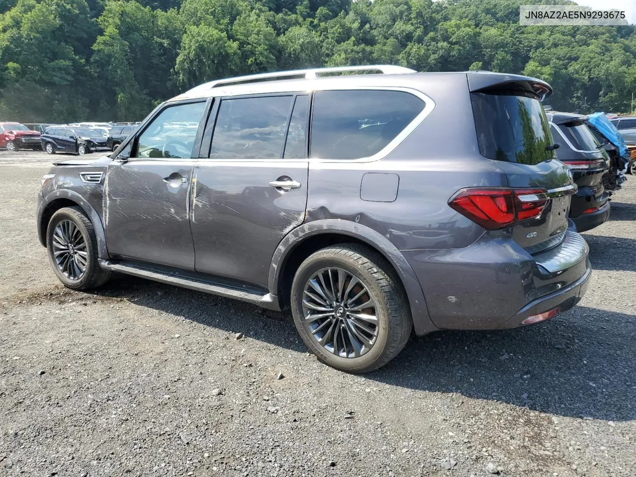 JN8AZ2AE5N9293675 2022 Infiniti Qx80 Luxe