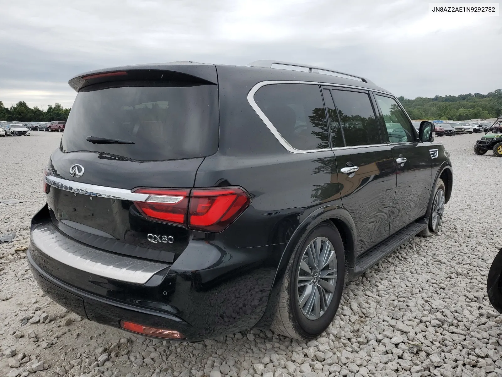 2022 Infiniti Qx80 Luxe VIN: JN8AZ2AE1N9292782 Lot: 66077354