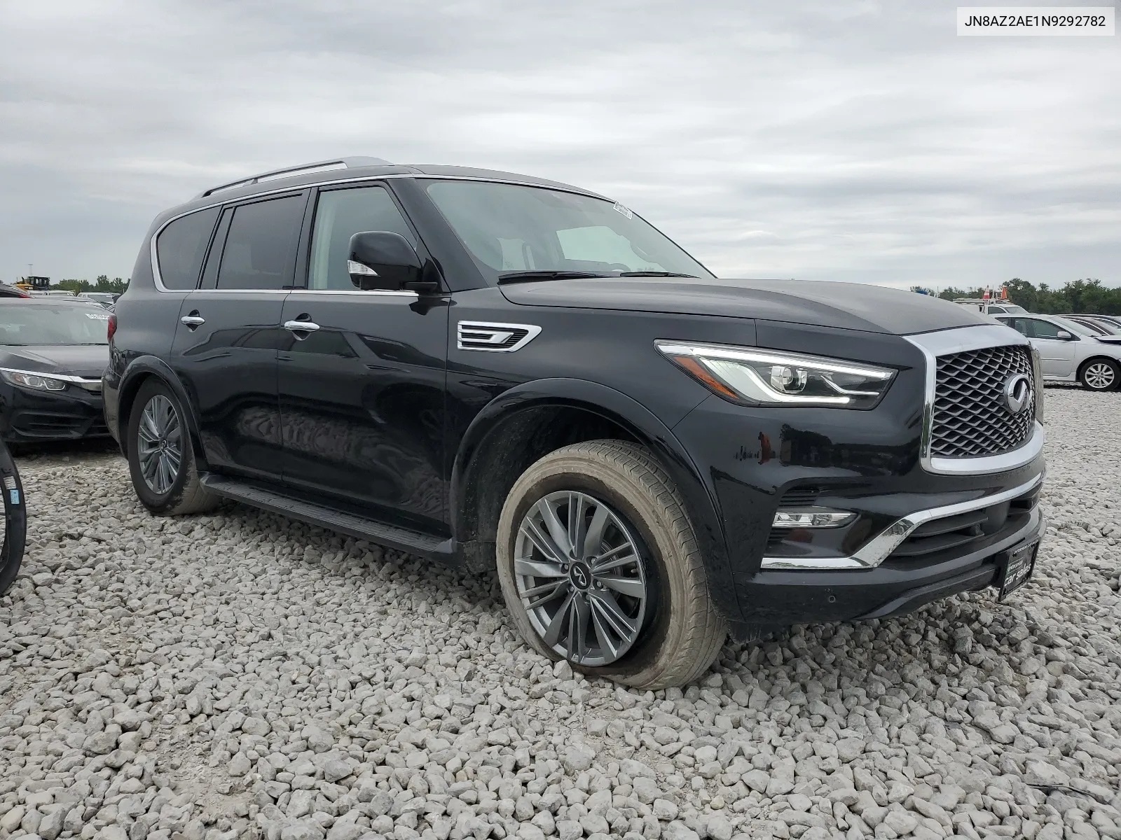 2022 Infiniti Qx80 Luxe VIN: JN8AZ2AE1N9292782 Lot: 66077354