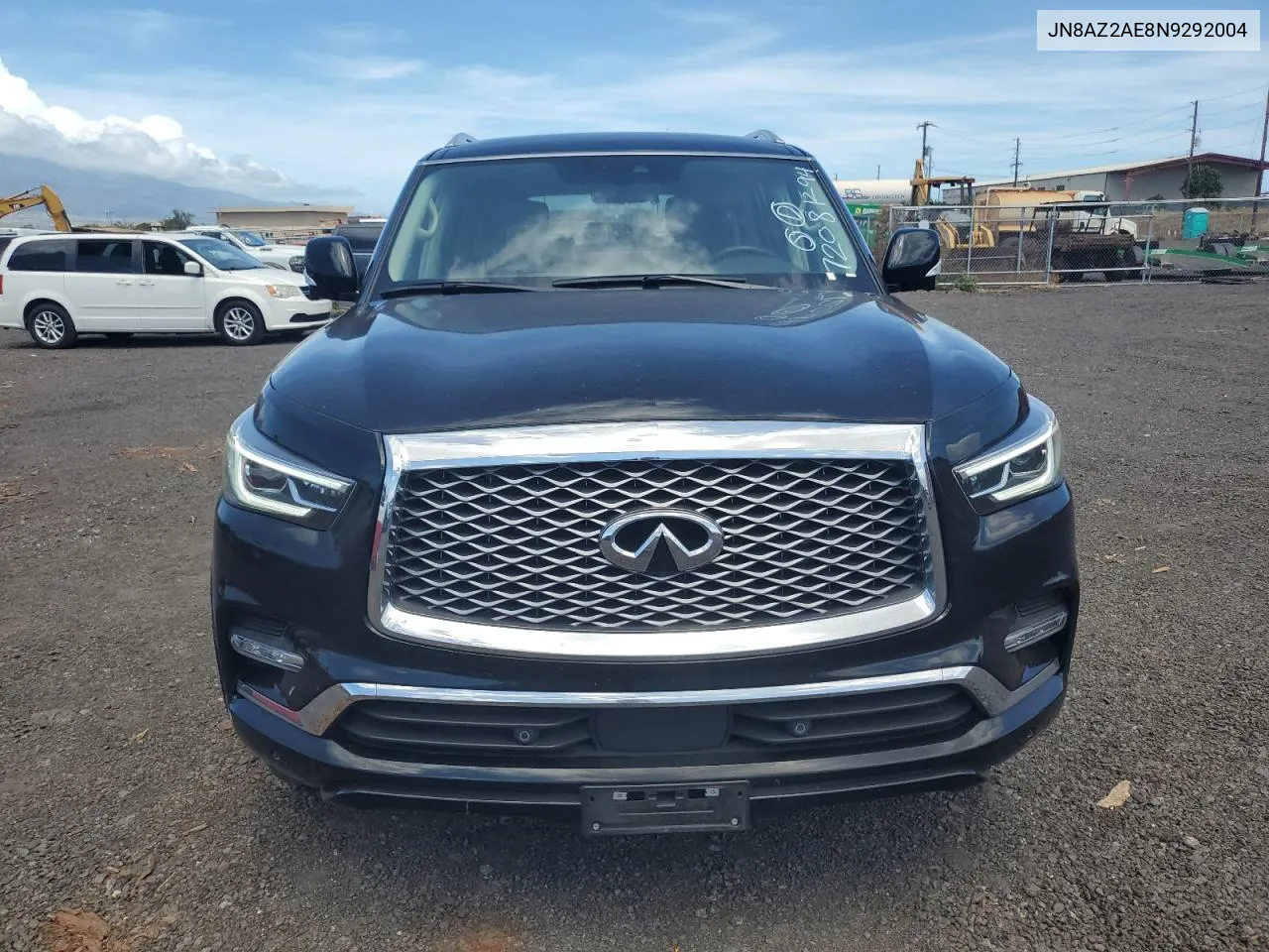 2022 Infiniti Qx80 Luxe VIN: JN8AZ2AE8N9292004 Lot: 72081294