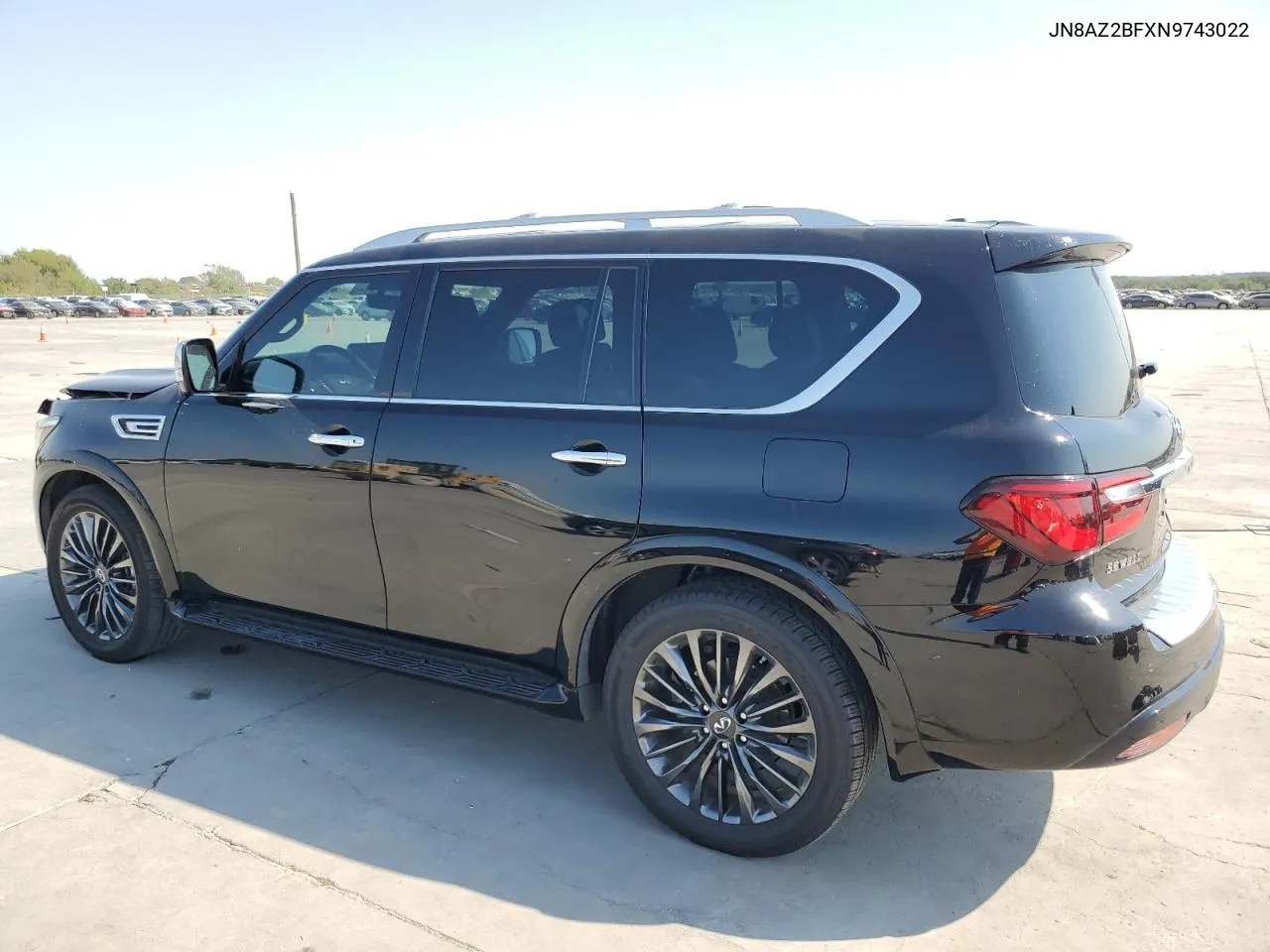 2022 Infiniti Qx80 Sensory VIN: JN8AZ2BFXN9743022 Lot: 74610244