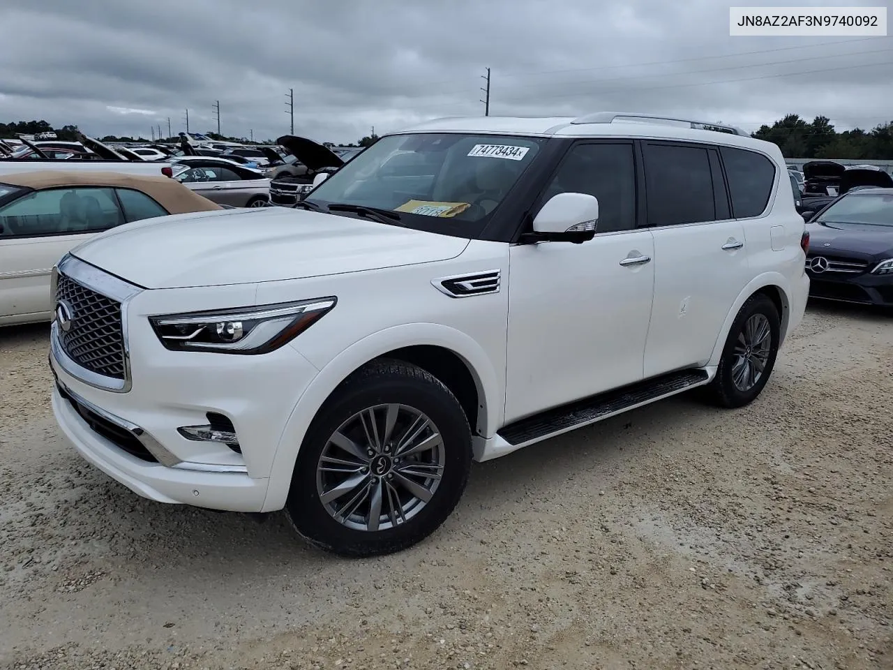 JN8AZ2AF3N9740092 2022 Infiniti Qx80 Luxe