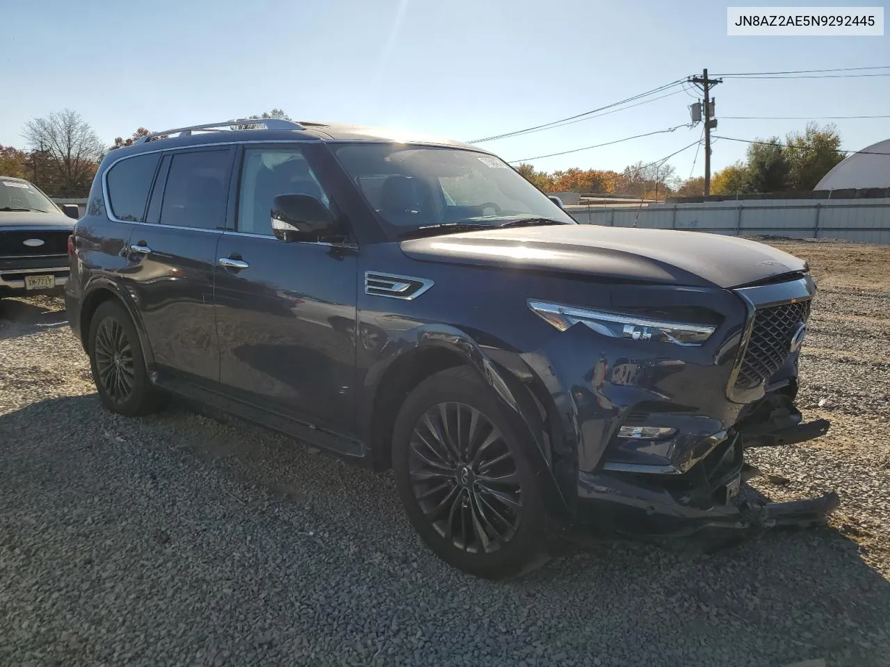 JN8AZ2AE5N9292445 2022 Infiniti Qx80 Luxe