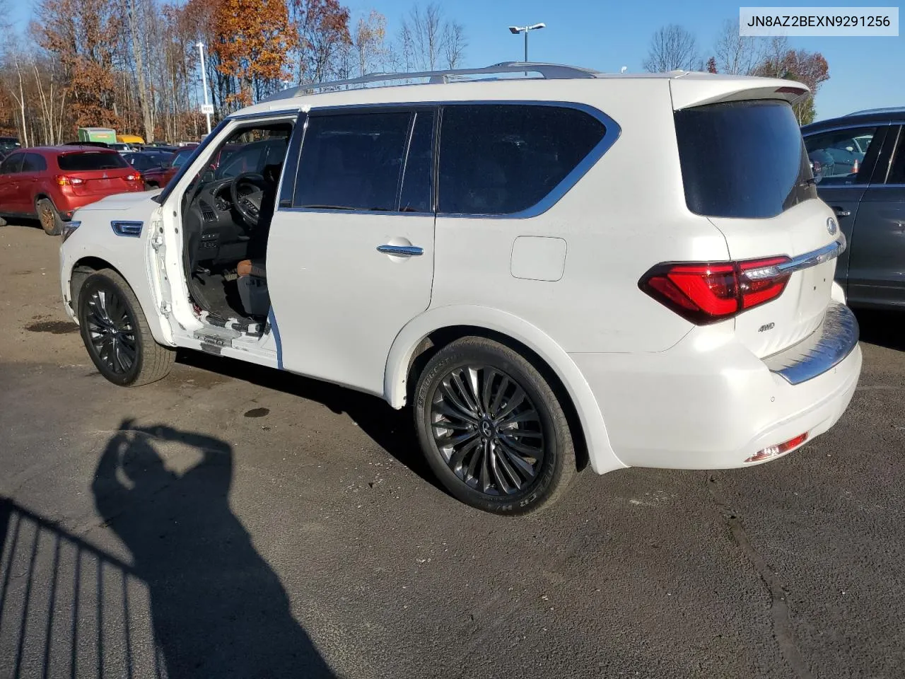 2022 Infiniti Qx80 Sensory VIN: JN8AZ2BEXN9291256 Lot: 77907584