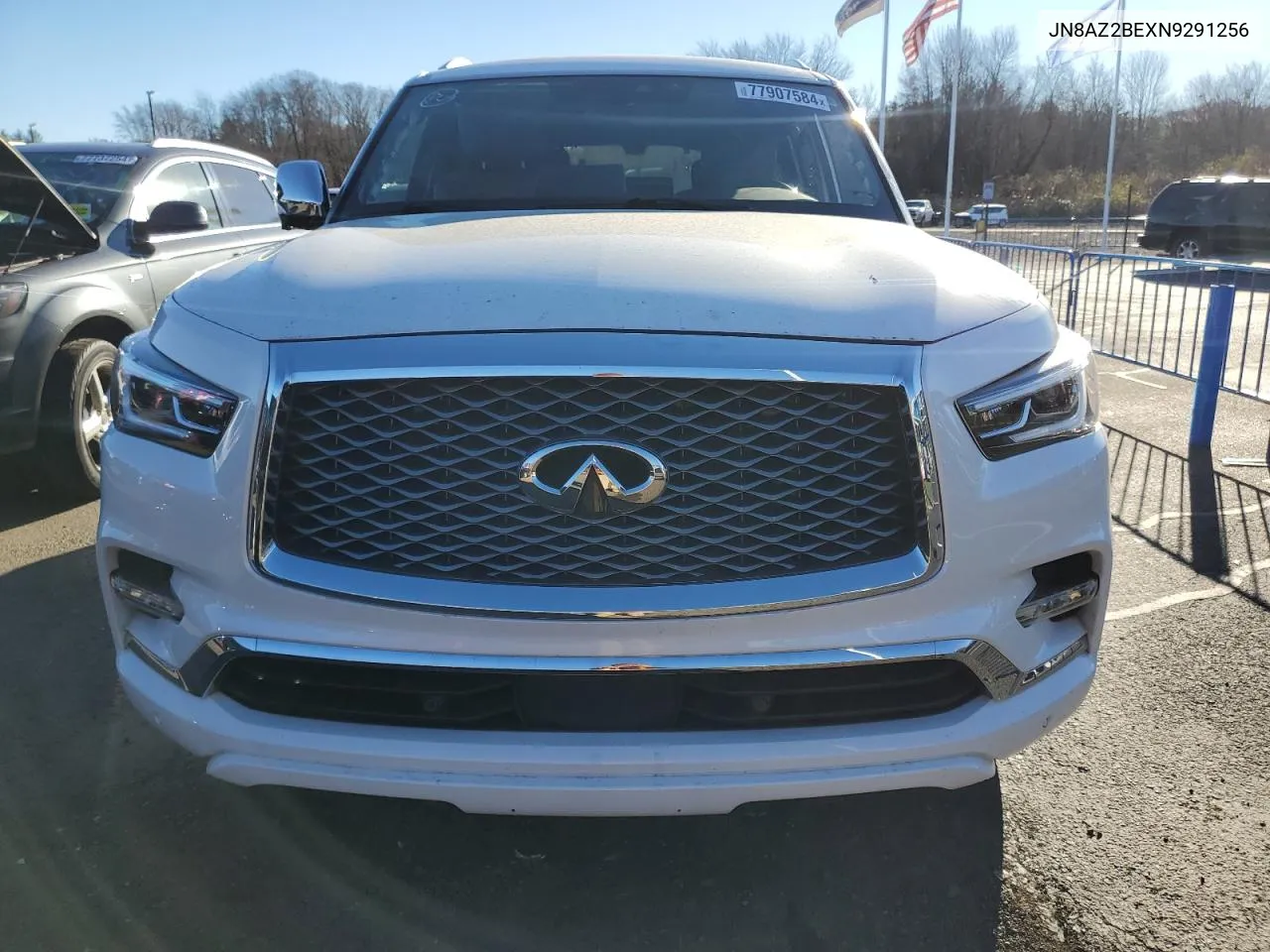 2022 Infiniti Qx80 Sensory VIN: JN8AZ2BEXN9291256 Lot: 77907584