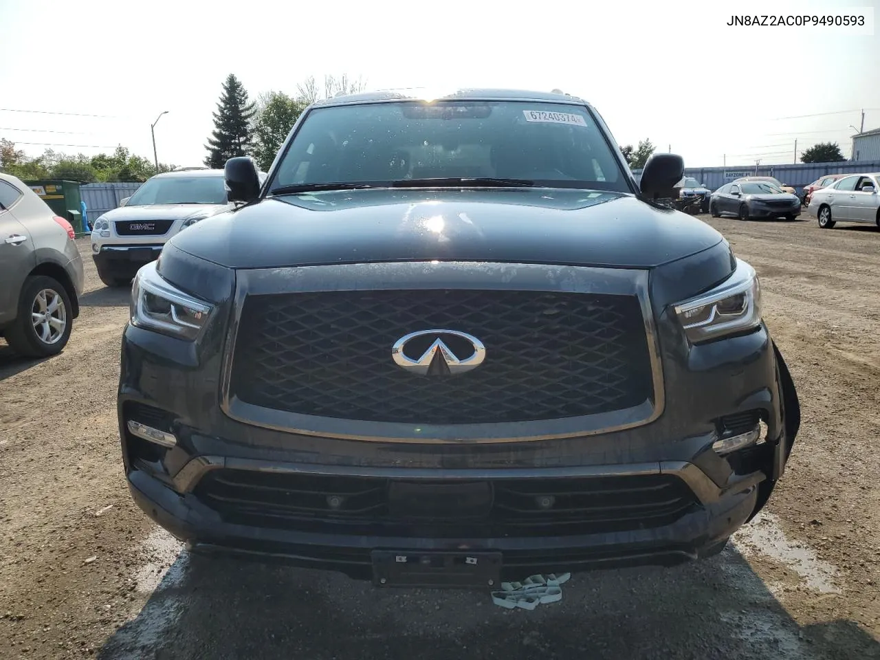 2023 Infiniti Qx80 Luxe VIN: JN8AZ2AC0P9490593 Lot: 67240374