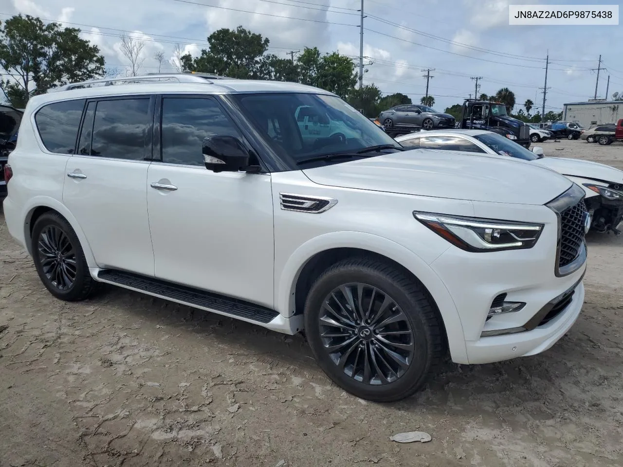 2023 Infiniti Qx80 Luxe VIN: JN8AZ2AD6P9875438 Lot: 70913744