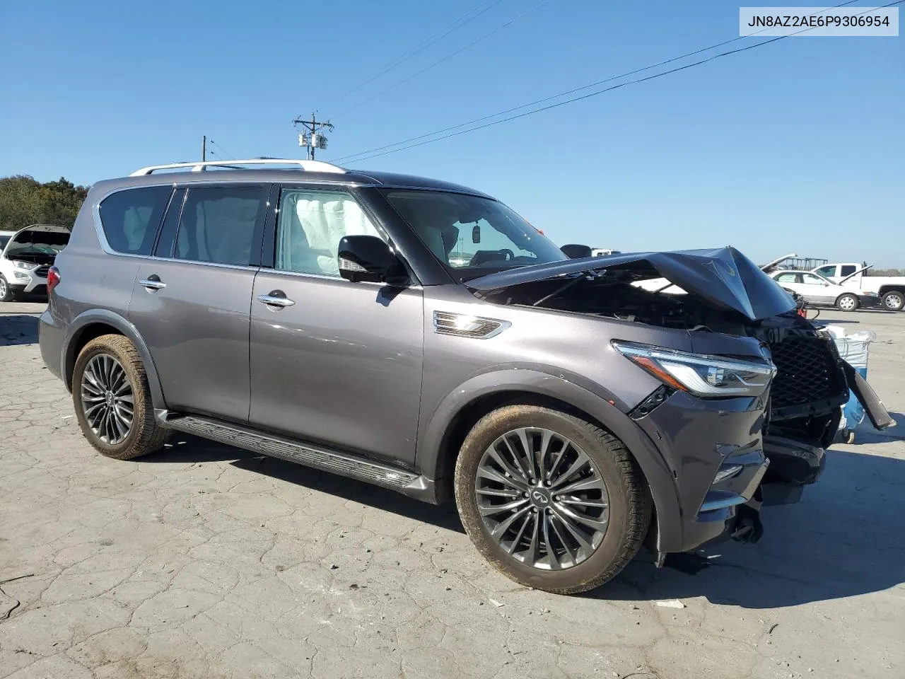 2023 Infiniti Qx80 Luxe VIN: JN8AZ2AE6P9306954 Lot: 74691314