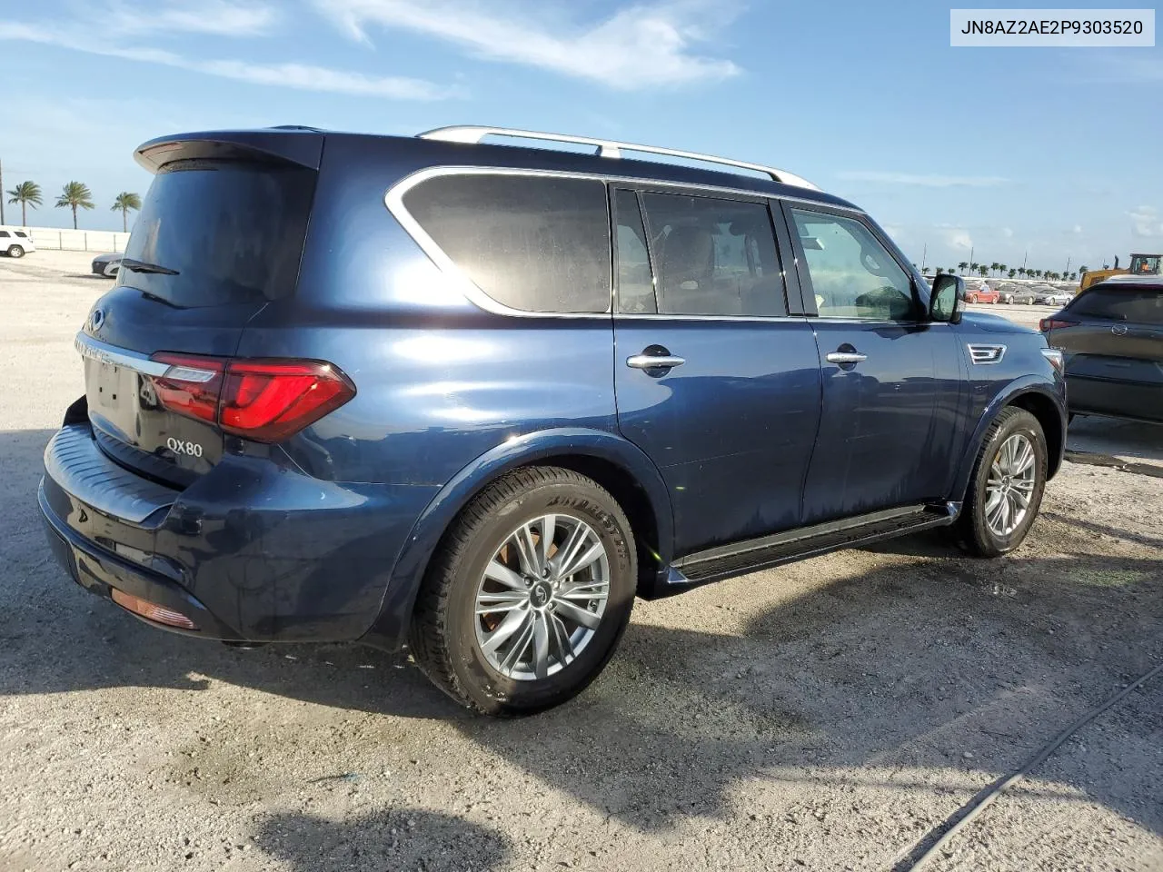 2023 Infiniti Qx80 Luxe VIN: JN8AZ2AE2P9303520 Lot: 76897724