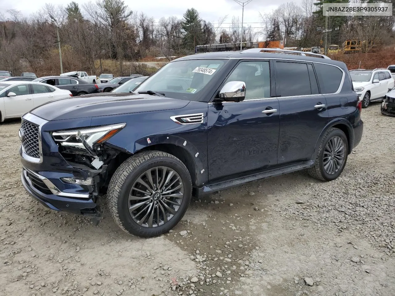 2023 Infiniti Qx80 Sensory VIN: JN8AZ2BE3P9305937 Lot: 79348574