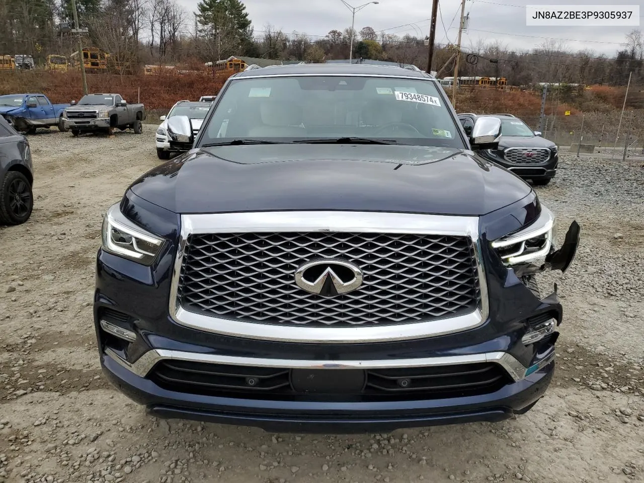 2023 Infiniti Qx80 Sensory VIN: JN8AZ2BE3P9305937 Lot: 79348574