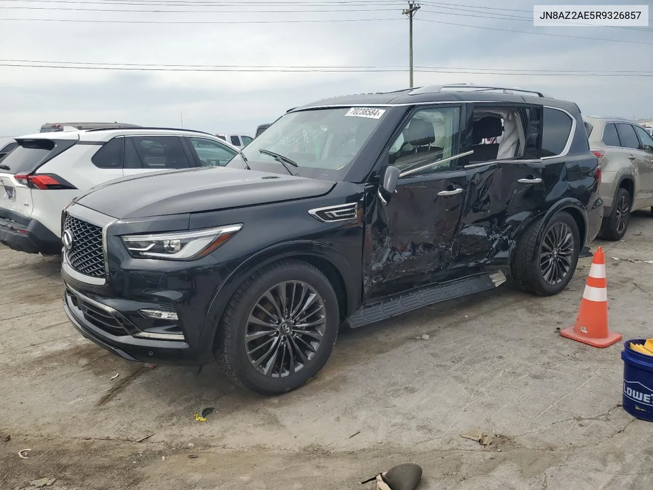 JN8AZ2AE5R9326857 2024 Infiniti Qx80 Luxe