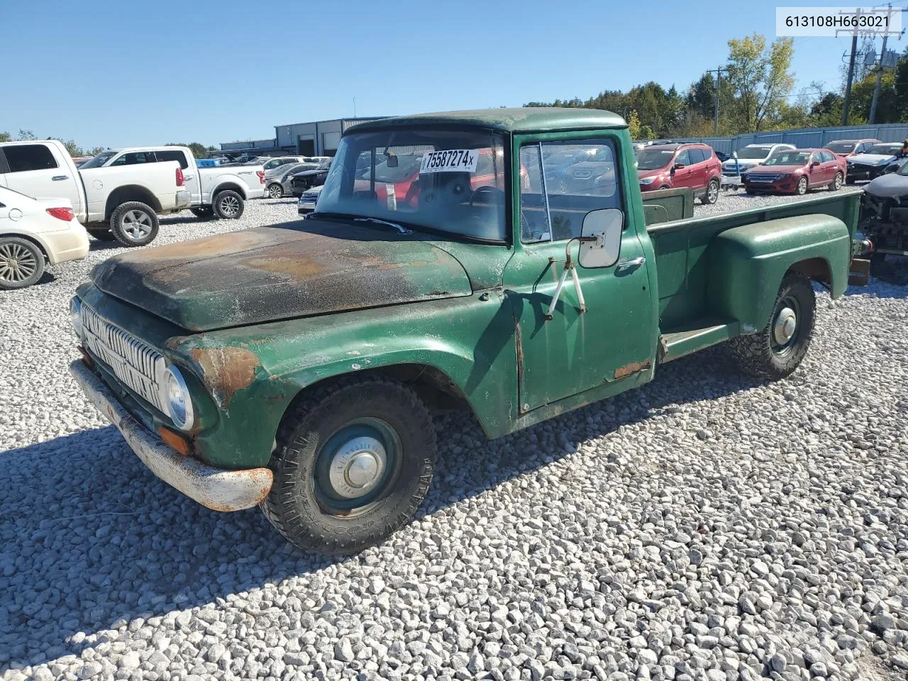 1967 International Harvester VIN: 613108H663021 Lot: 75587274