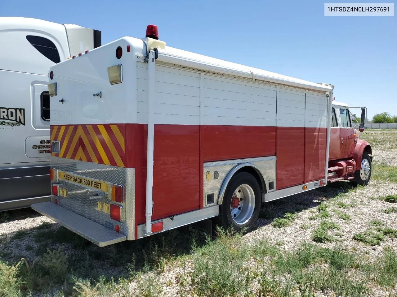 1990 International 4000 4900 VIN: 1HTSDZ4N0LH297691 Lot: 50123844