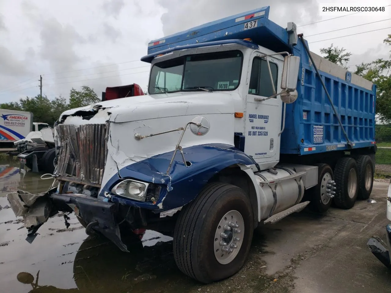 1995 International 9200 VIN: 2HSFMALR0SC030648 Lot: 68854944