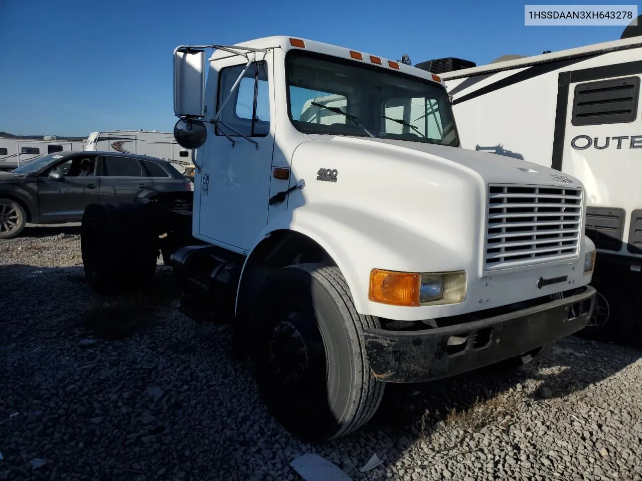 1999 International 4000 4900 VIN: 1HSSDAAN3XH643278 Lot: 75504764