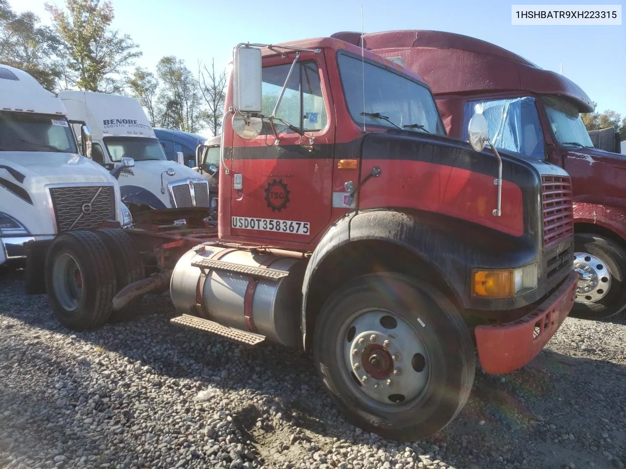 1999 International 8000 8100 VIN: 1HSHBATR9XH223315 Lot: 76663644