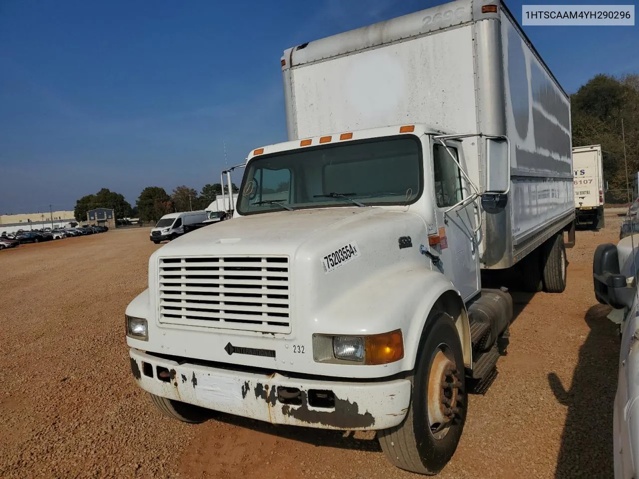 2000 International 4000 4700 VIN: 1HTSCAAM4YH290296 Lot: 75203554