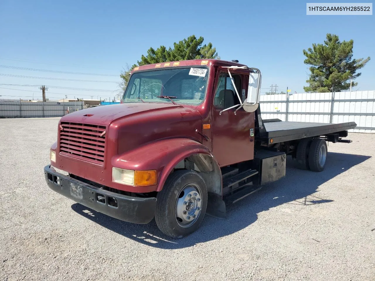 2000 International 4000 4700 VIN: 1HTSCAAM6YH285522 Lot: 75501734