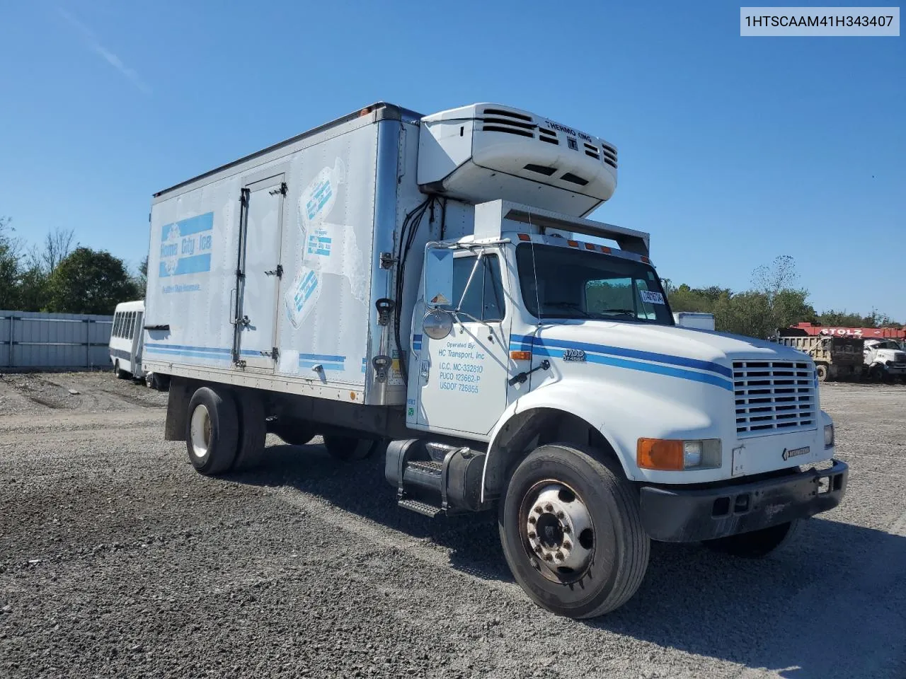 2001 International 4000 4700 VIN: 1HTSCAAM41H343407 Lot: 74016734