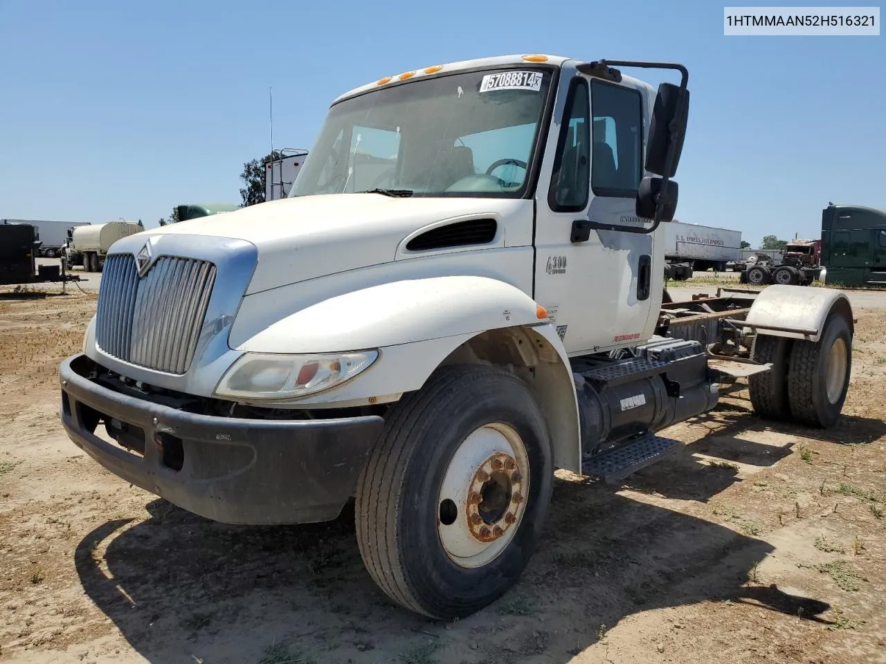 2002 International 4000 4300 VIN: 1HTMMAAN52H516321 Lot: 57088814