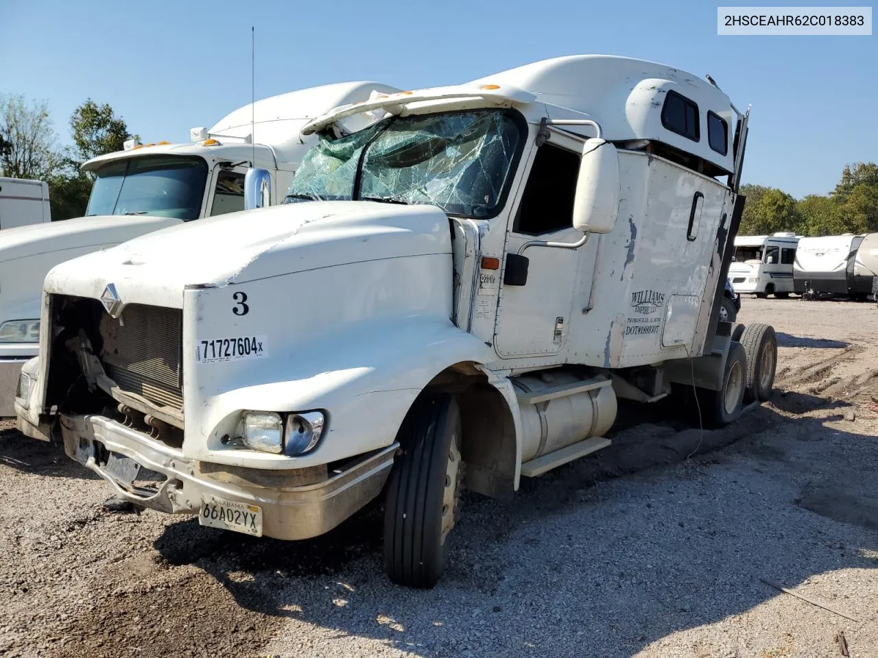 2002 International 9200 9200I VIN: 2HSCEAHR62C018383 Lot: 71727604