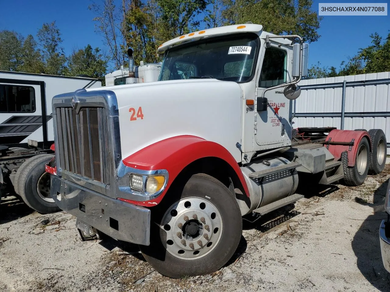 2004 International 9900 9900I VIN: 3HSCHAXRX4N077088 Lot: 72740544