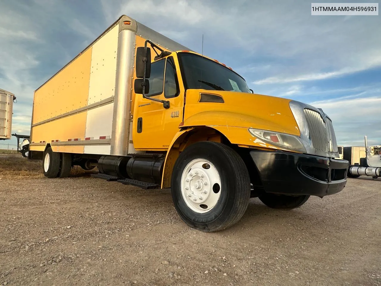 2004 International 4000 4300 VIN: 1HTMMAAM04H596931 Lot: 80731364